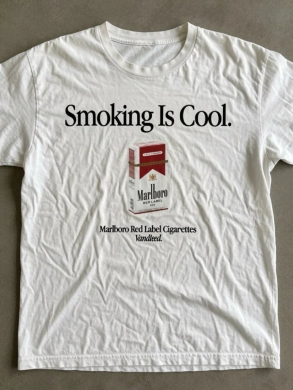 Smoking Is Cool Marlboro Band T Shirt